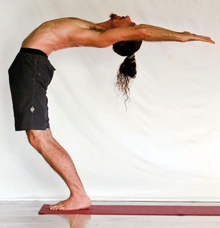 Noah Mckenna Yoga Teacher Ardha Chakrasana